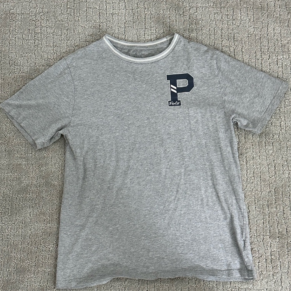 Polo by Ralph Lauren Gray Short Sleeve Tee Essential Casual